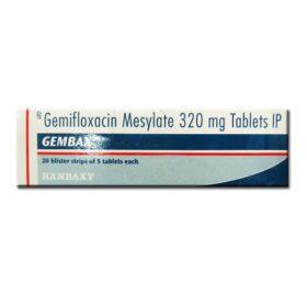 Gemifloxacin 320mg Tablet Gembax