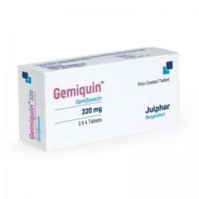 Gemifloxacin 320mg Tablet Gemiquin