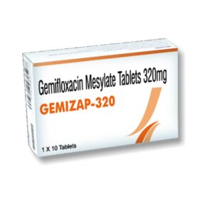 Gemifloxacin 320mg Tablet Gemizap