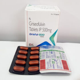 Griseofulvin 500mg Tablet Grisful