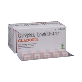 Glimepride 4mg Tablet Glador