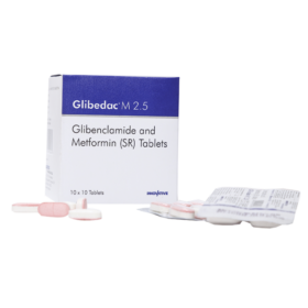 Glibenclamide 2.5mg Tablet Glibedac