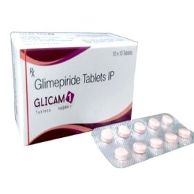 Glimepride 1mg Tablet Glicam
