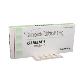 Glimepride 1mg Tablet Glisen