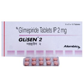 Glimepride 2mg Tablet Glisen