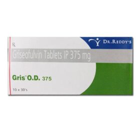Griseofulvin 375mg Tablet Gris OD