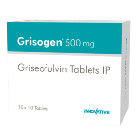 Griseofulvin 500mg Tablet Grisogen
