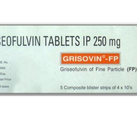 Griseofulvin 250mg Tablet Grisovin
