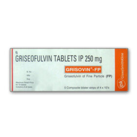 Griseofulvin 250mg Tablet Grisovin FP