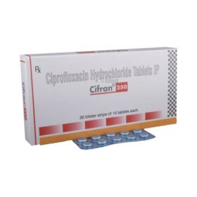 Ciprofloxacin 250mg Tablet Cifran