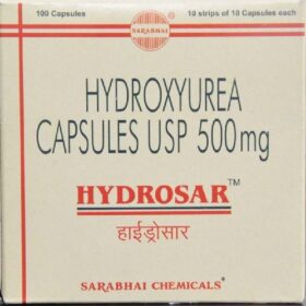 Hydroxyurea  500 mg Hydrosar Capsule