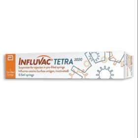 Inactivated influenza vaccine 0.5ml Influvac Tetra Vaccine
