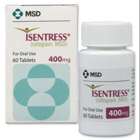 RALTEGRAVIR 400 MG ISENTRESS