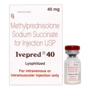 Methylprednisolone 40mg Injection Ivepred