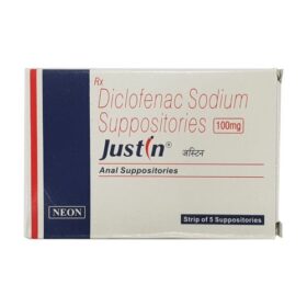 Diclofenac 100mg Suppository Justin