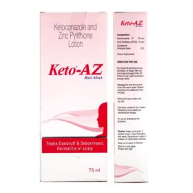 Ketoconazole+Zinc Pyrithione 75ml Keto-Az Lotion
