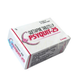 Quetiapine 25mg Tablet  Psyquit