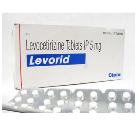 Levocetirizine 5mg Tablet Levorid