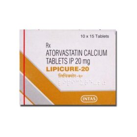 Lipicure 20mg Tablet Atorvastatin