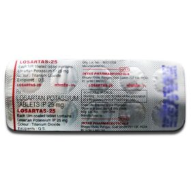 Losartan 25mg Tablet Losartas