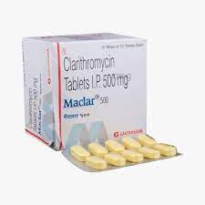 Maclar  500mg Tablet Calrithromycin