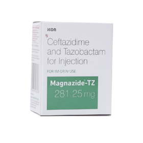 Ceftazidime 281.25mg Injection Magnazide TZ