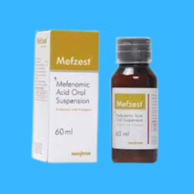 Mefenamic Acid 60ml Syrup Mefzest