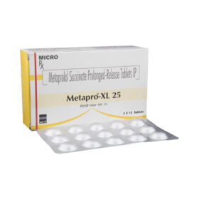 Metoprolol Succinate 25mg tablet Metapro XL