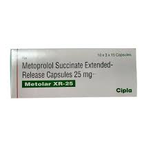 Metoprolol Succinate 25mg tablet Metolar XR