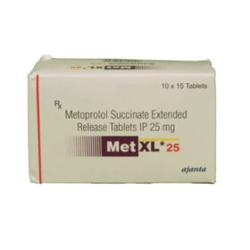 Metoprolol Succinate 25mg tablet Met XL