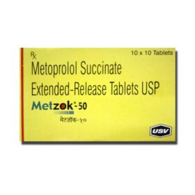 Metoprolol Succinate 50mg Tablet Metzok