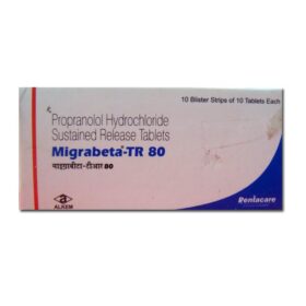 Propanolol 80mg Tablet Migrabeta TR