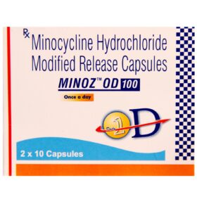 Minocycline 100mg Minoz OD Capsule MR