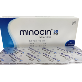 Minocycline 50mg Capsule Minocin
