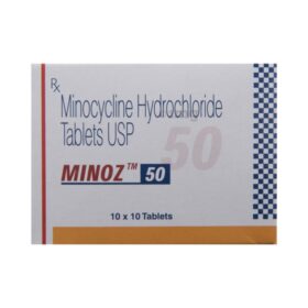 Minocycline 50mg Tablet Minoj