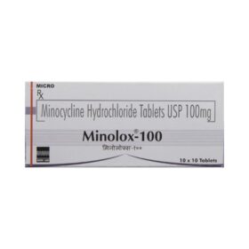 Minocycline 100mg Tablet Minolox