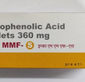 Mycophenolate mofetil 360mg MMF-S Tablet