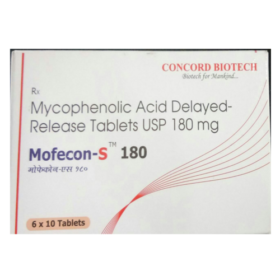Mycophenolic acid 180mg Mofecon-S DR tablet