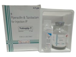 Piperacillin Tazobactum 4000mg+500mg Nakupip-T 4.5 Injection