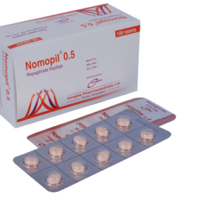 Repaglinide 0.5mg Tablet Nomopil
