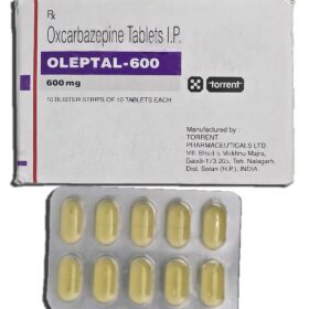 Oleptal 600mg Tablet Oxcarbazepine