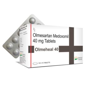 Olmesartan 40mg Tablet Olmeheal