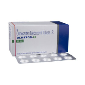 Olmesartan 20mg Tablet Olmetor