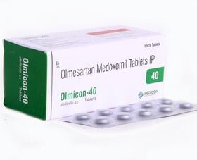 Olmesartan 40mg Tablet Olmicon
