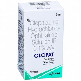 Olopatadine Hydrochloride 0.1% w/v Olopat Eye Drop