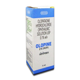 Olopatadine Hydrochloride 0.1% w/v Olopine  Eye Drop