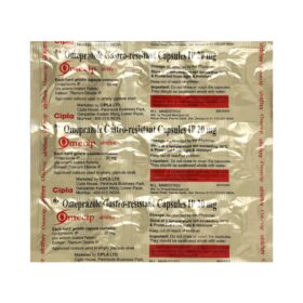 Omeprazole 20mg Capsule Omecip