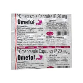 Omeprazole 20mg Capsule Omefol