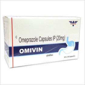 Omeprazole 20mg Capsule Omivin