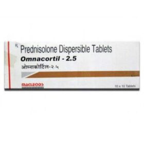 Prednisolone 2.5mg Tablet Omnacortil 2.5